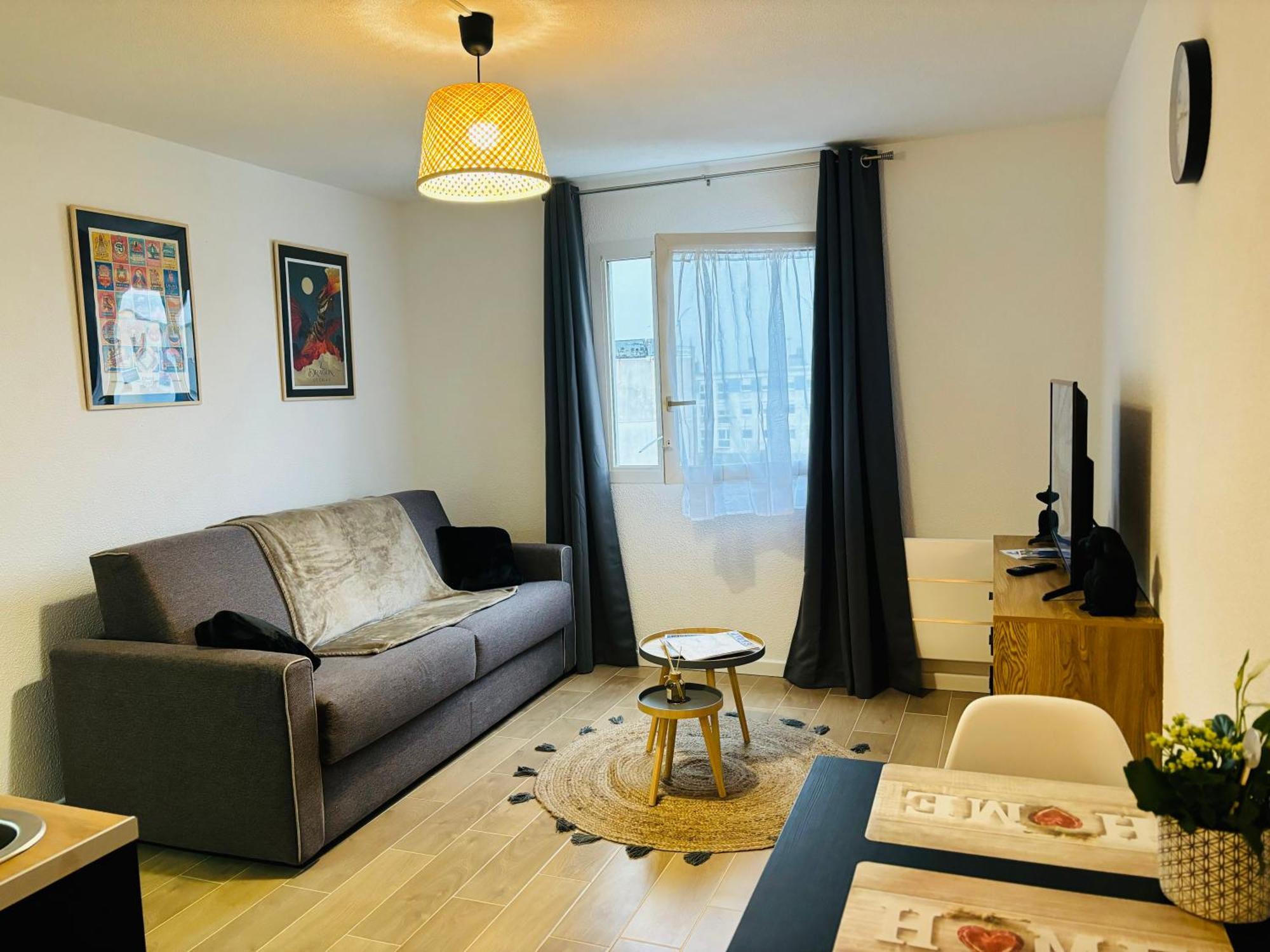 Studio Calais La Plage Exterior foto
